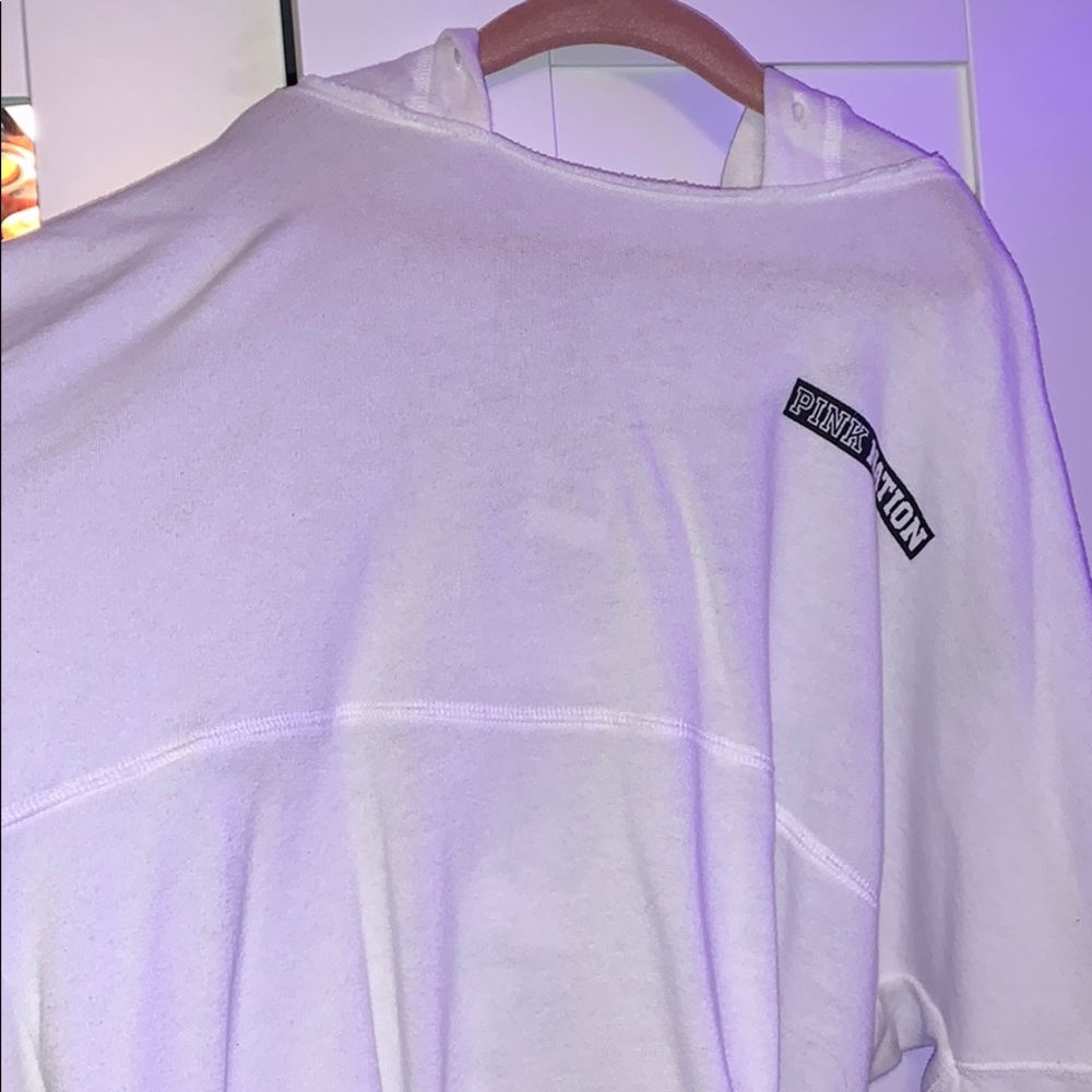 Pink light hoodie